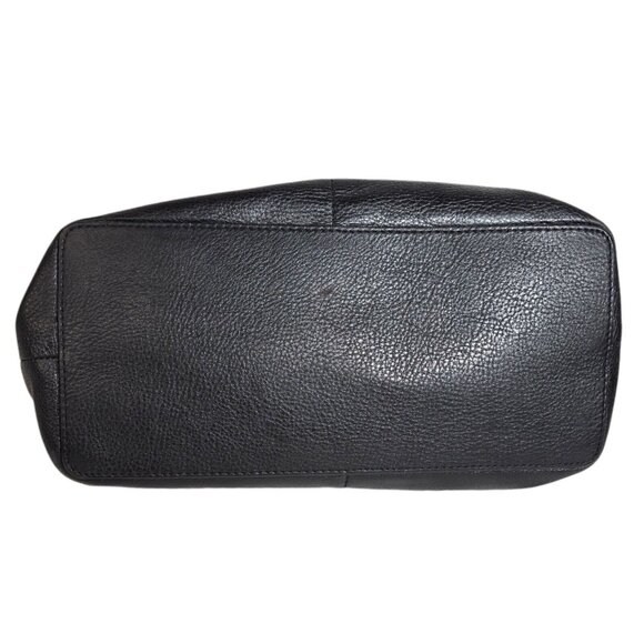 MICHAEL KORS Genuine‎ Pebble Leather Tote Bag Baguette Large Purse *READ - Picture 5 of 16